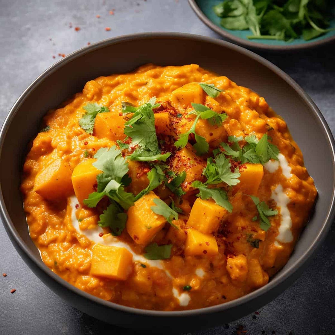 Lentil Sweet Potato Curry