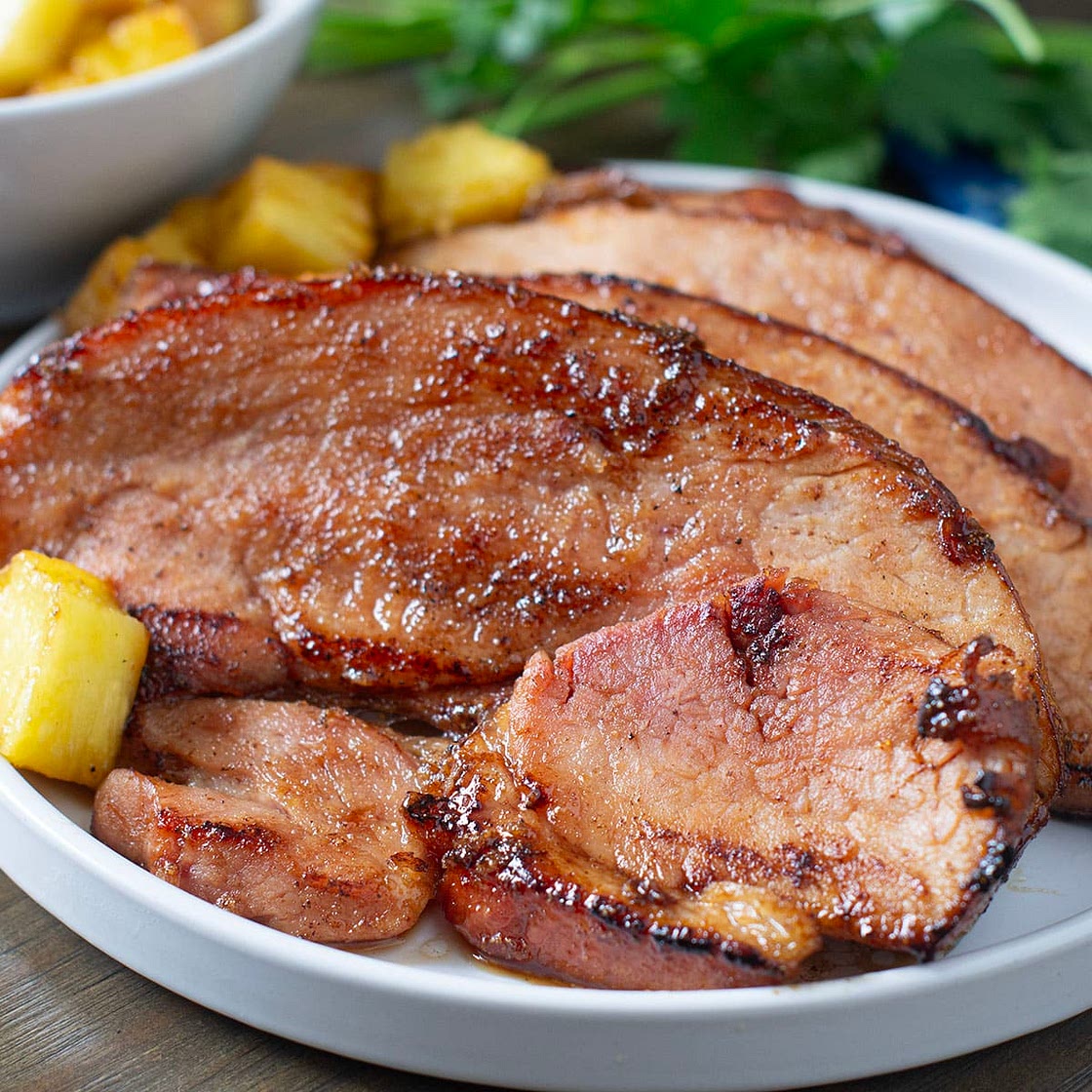 How to Cook Ham Steak Recipe