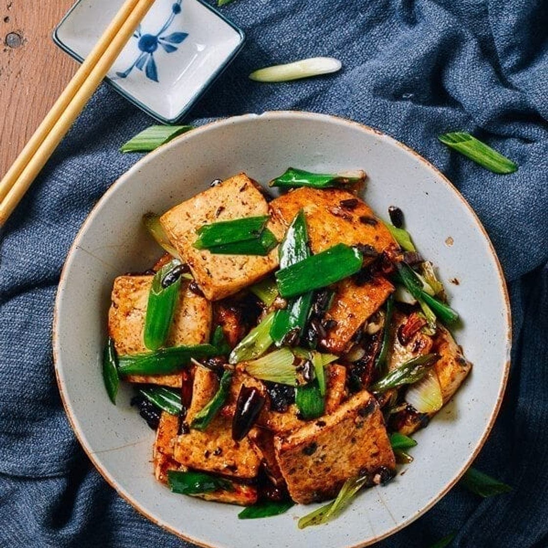 Tofu with Black Bean Sauce - 豉汁豆腐