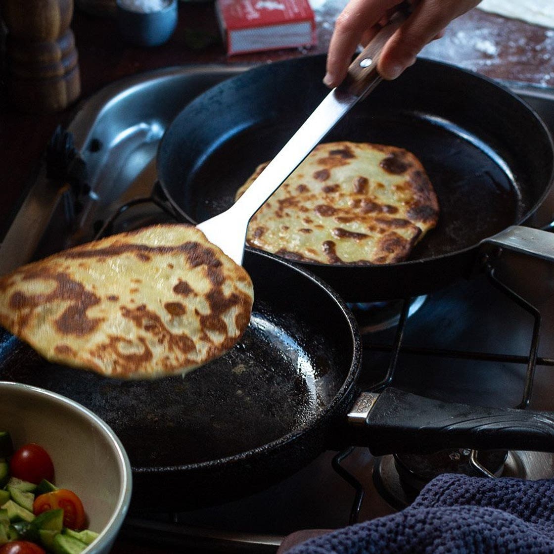 Yoghurt Flat Bread with dukkah