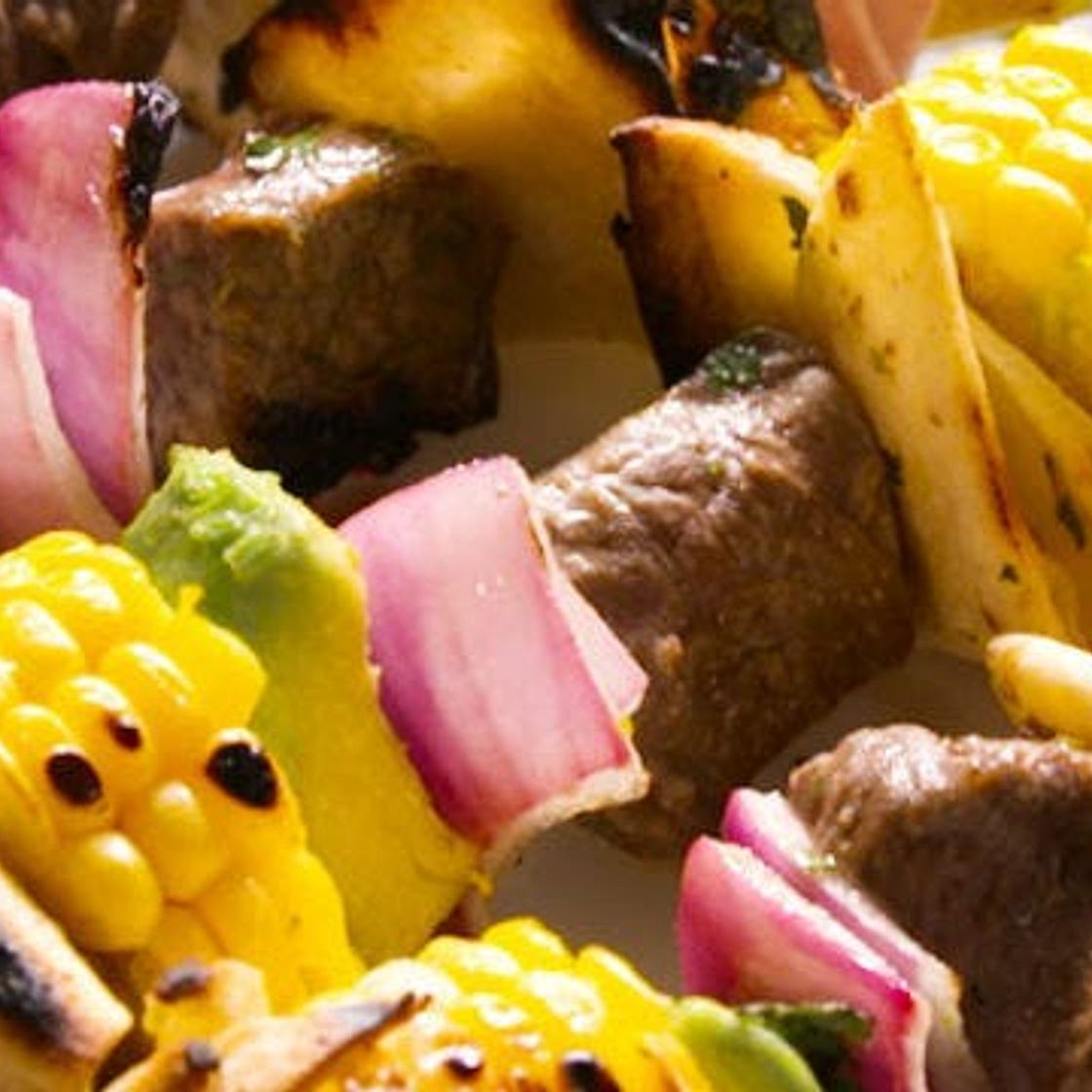Steak Taco on a Stick