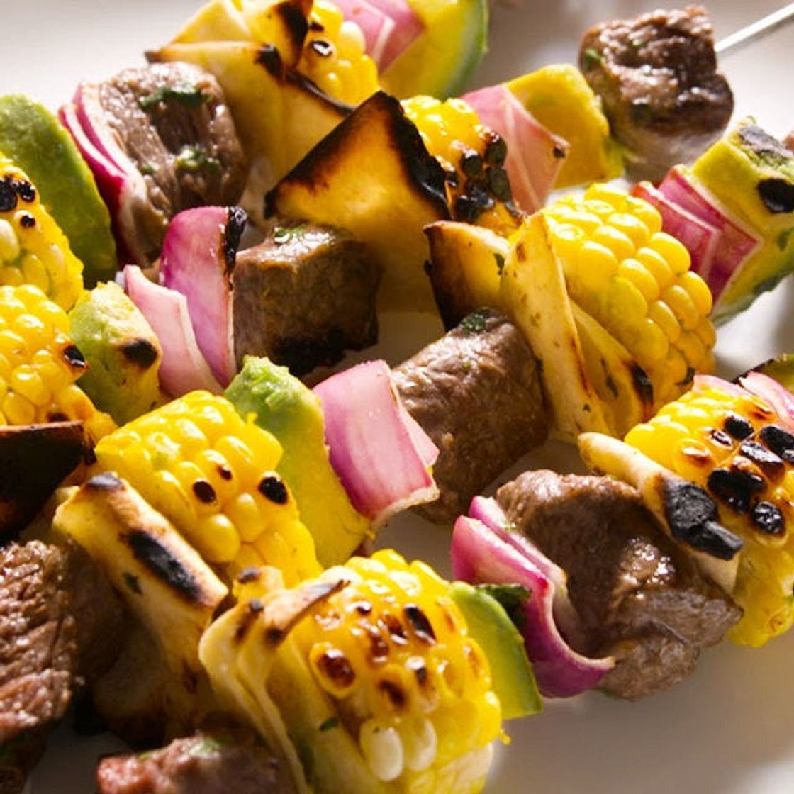 Steak Taco on a Stick