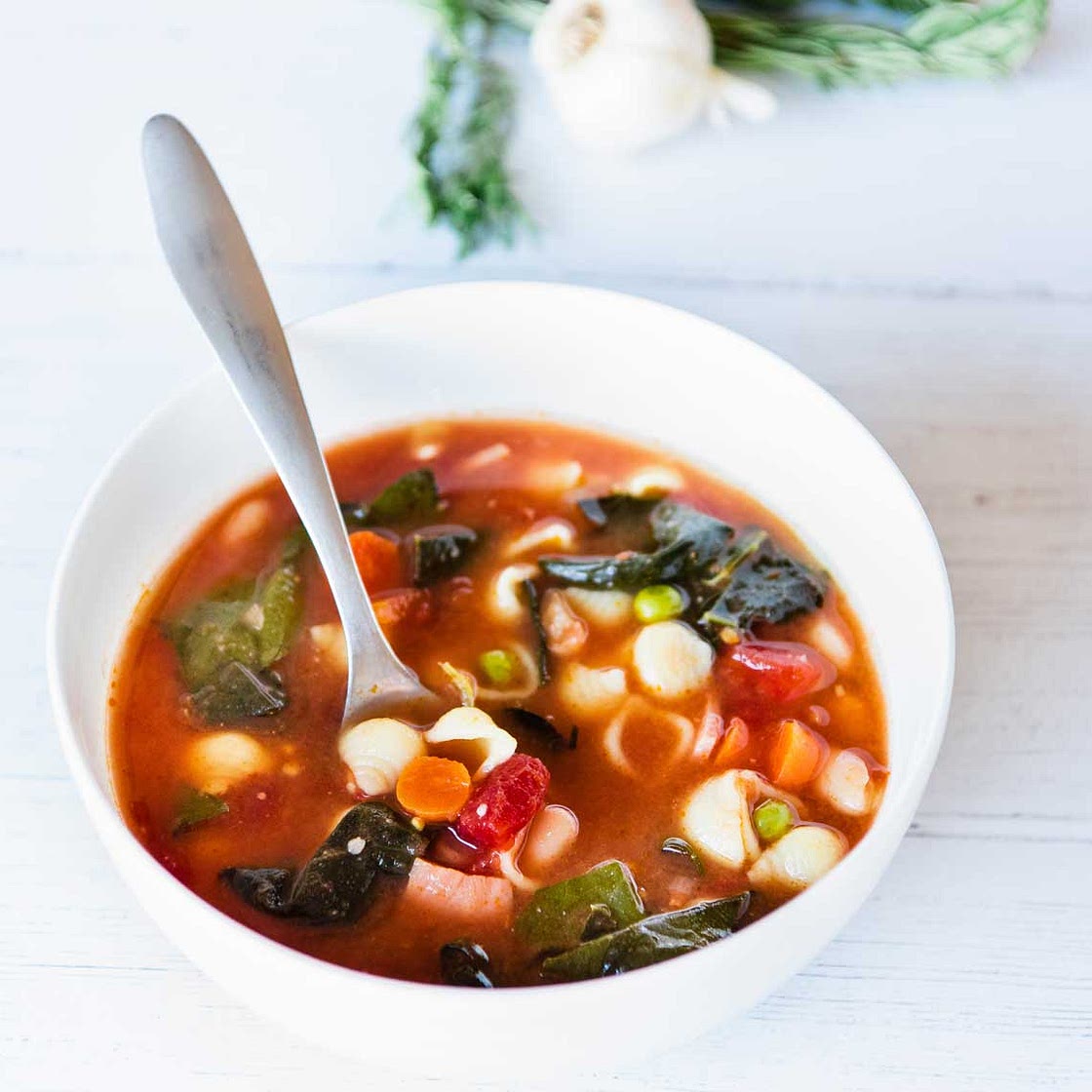 Delicious & Healthy Tuscan Minestrone Recipe