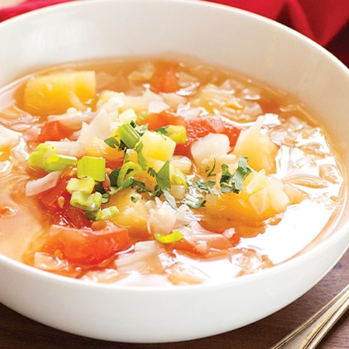 Sweet and Sour Fusion Soup