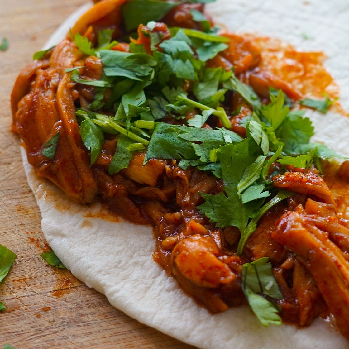 Vegan Oyster Mushroom Tacos