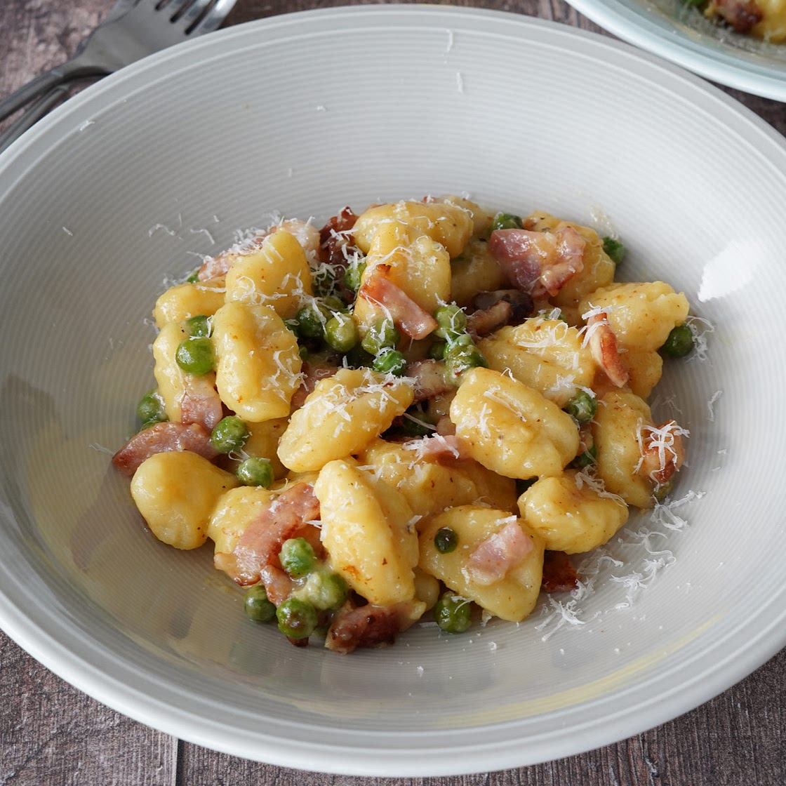 Gnocchi Carbonara