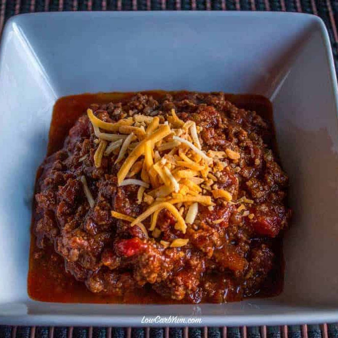 Chunky No Bean Chili