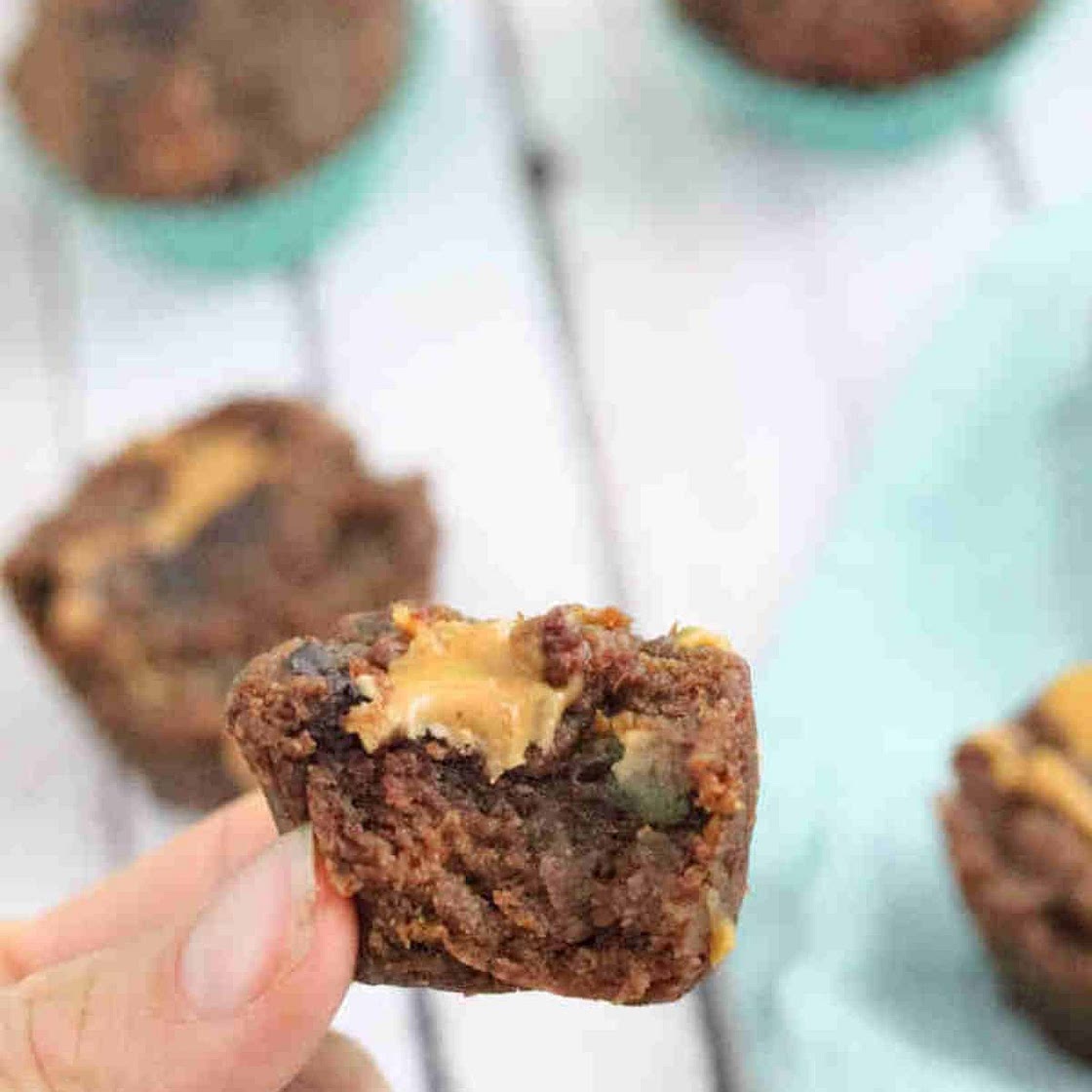 Peanut Butter Protein Brownies