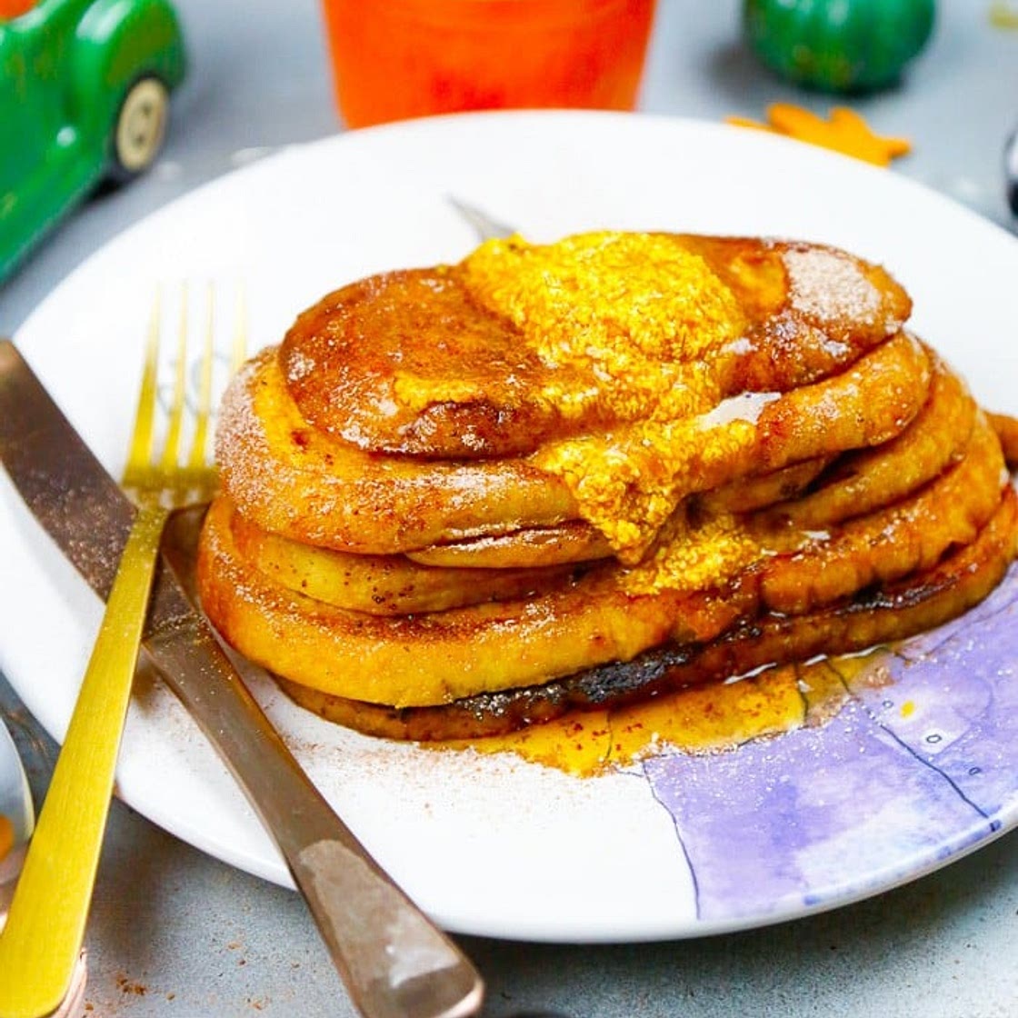 Pumpkin Brioche French Toast