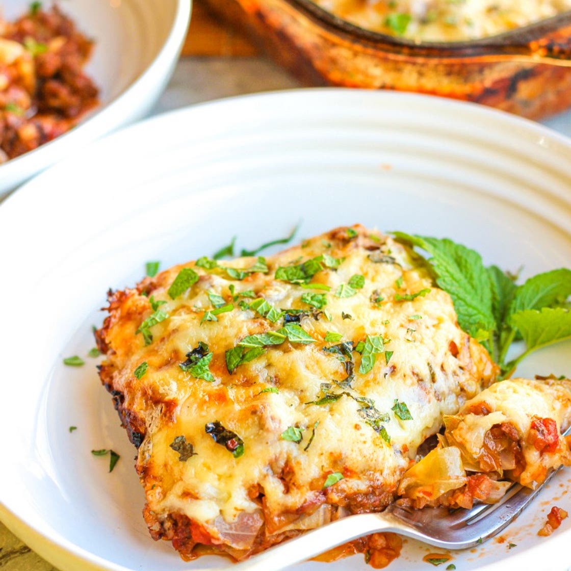 Easy Low Carb Mexican Lazy Cabbage Roll Casserole