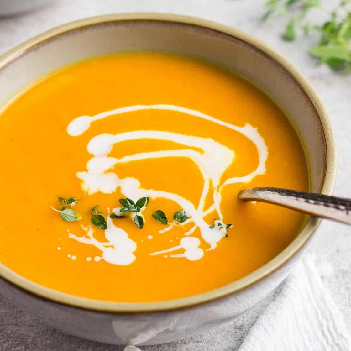 Healthy Butternut Squash Soup