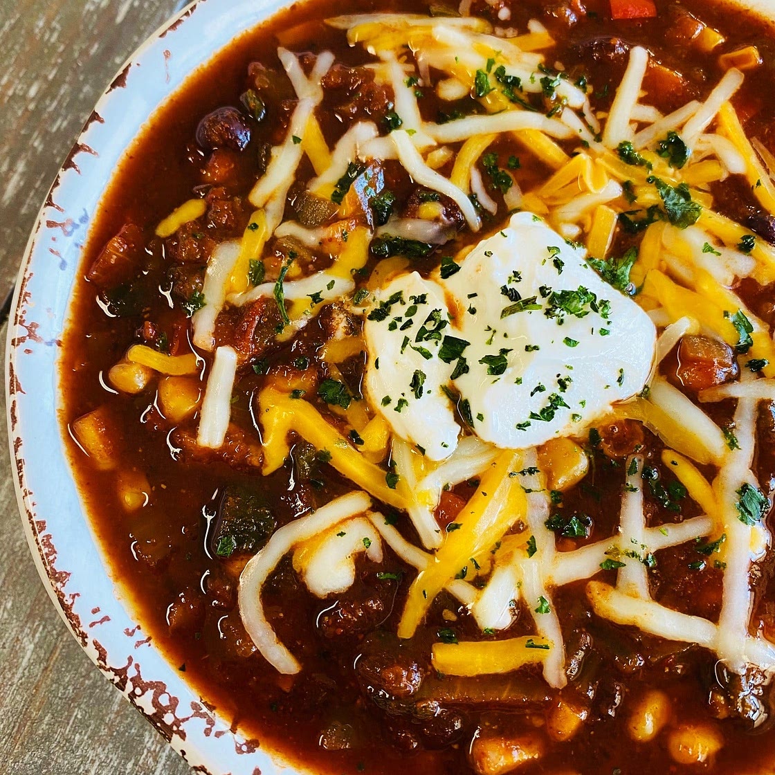 Slow Cooker Vegetarian Chili