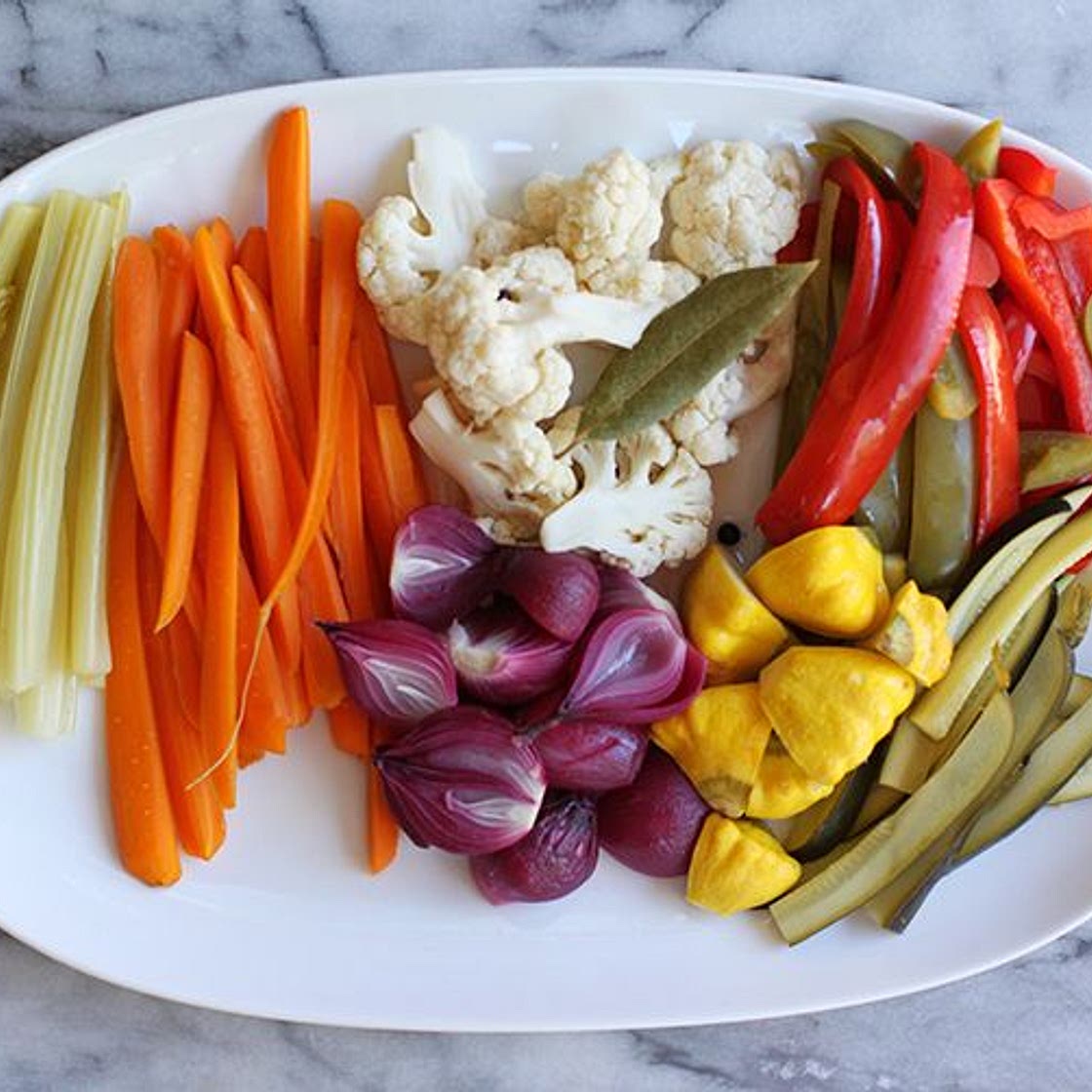 Giardiniera (Italian Pickled Vegetables)