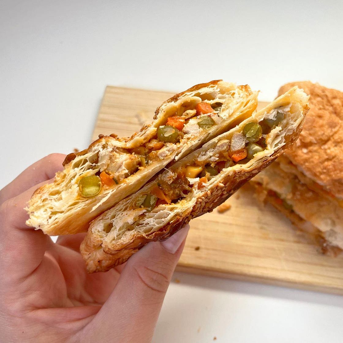 Deep Fried Chicken Pot Pie