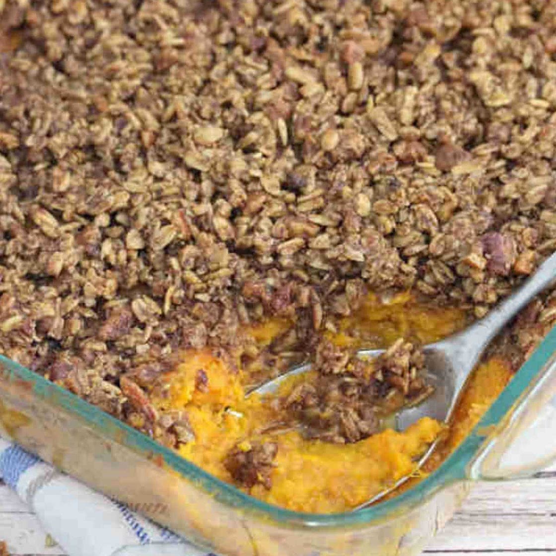 Dairy and Gluten-Free Sweet Potato Casserole Recipe