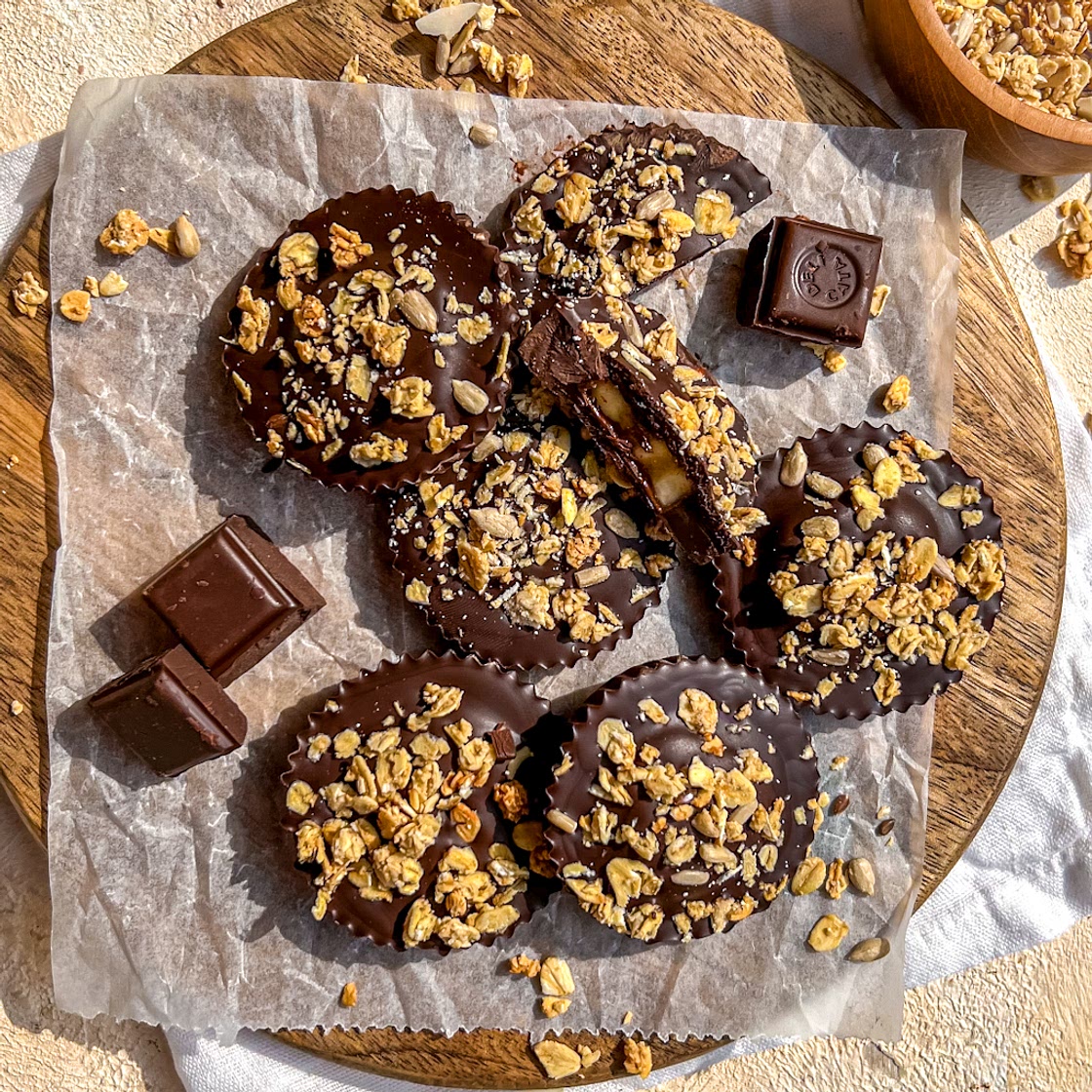 Chocolate Banana Cups