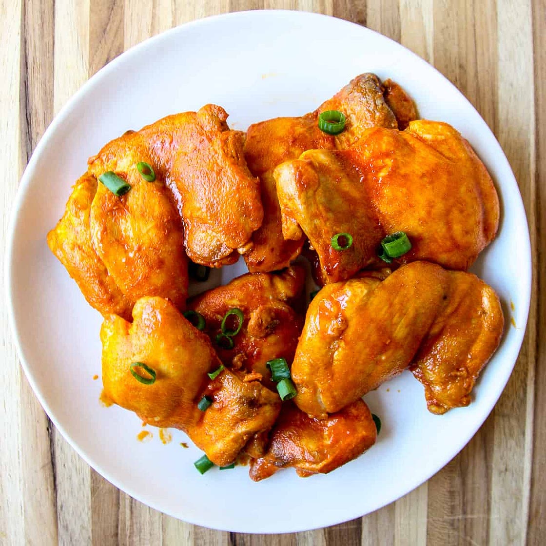 Buffalo Chicken Thighs