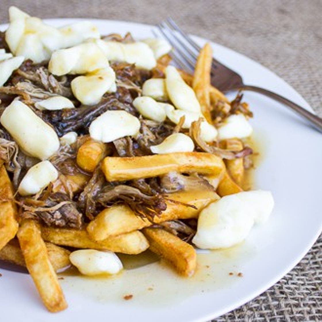 Pulled Pork Poutine with BBQ Gravy