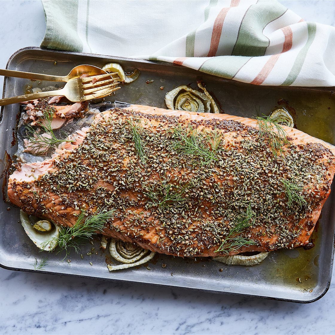 Giada's Slow Roasted Salmon