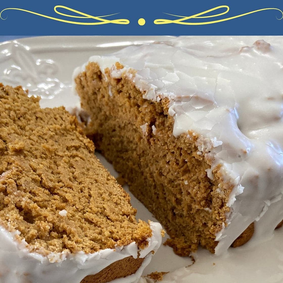Easy 2-Ingredient Pumpkin Bread Recipe with Glaze
