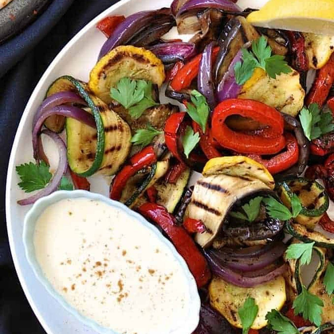 Grilled Vegetables Platter