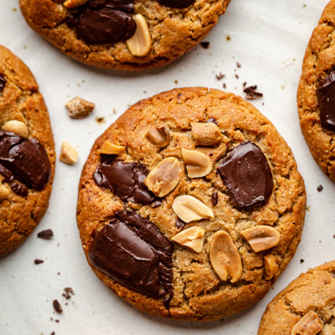 Vegan peanut butter cookies