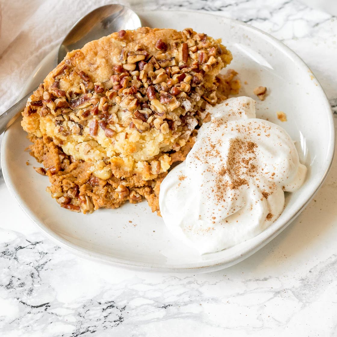 Pumpkin Pecan Dump Cake