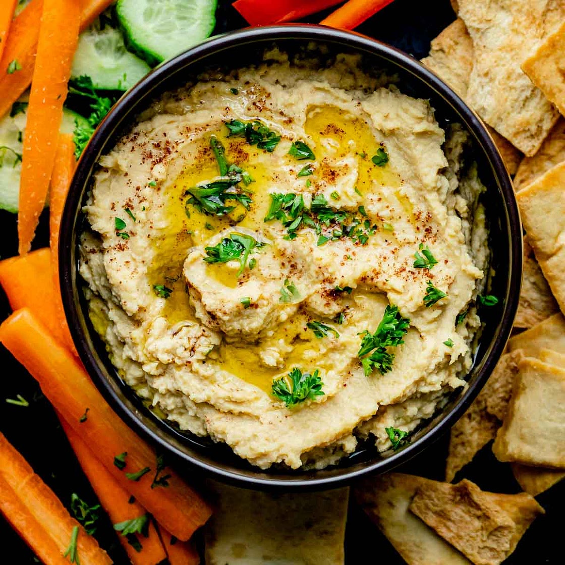 Roasted Garlic Hummus