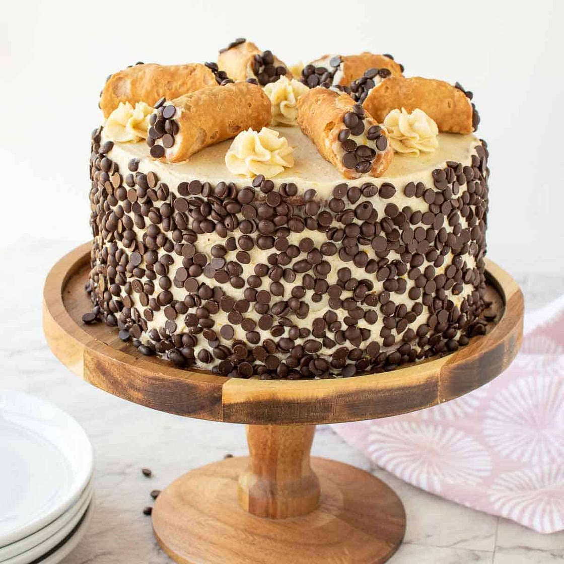 Cannoli Cake Recipe