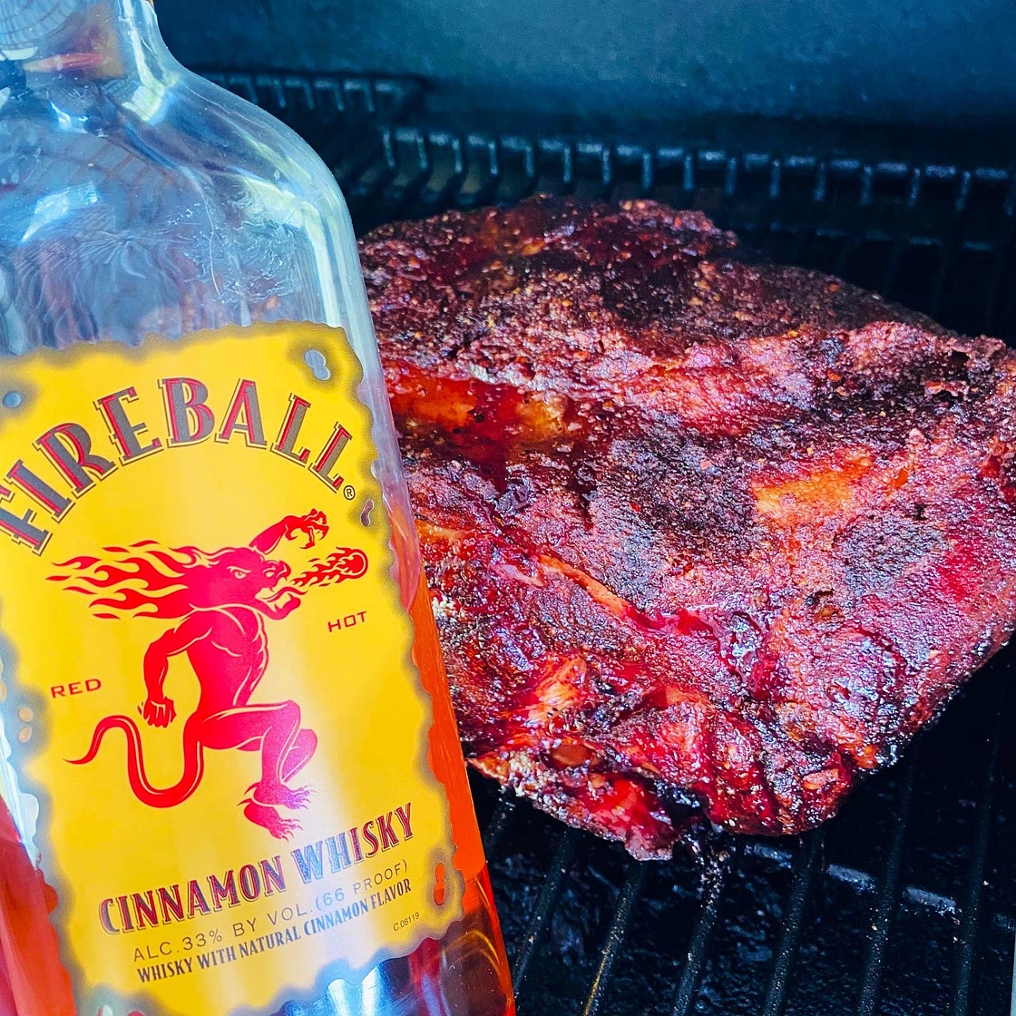 Smoked Fireball Pulled Pork