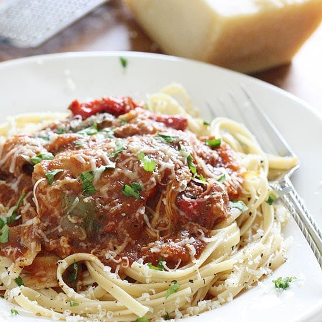 Crock Pot Chicken Cacciatore