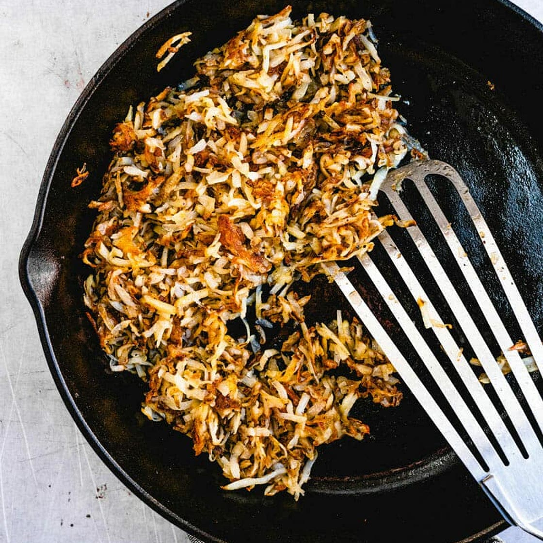 Homemade Hash Browns (Perfectly Crispy!)