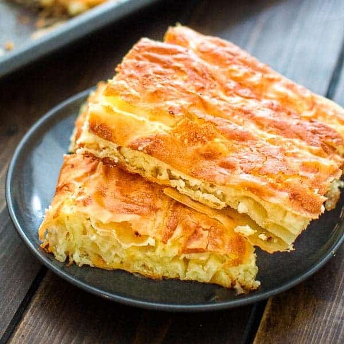 Bulgarian Feta Pie "Banitsa"