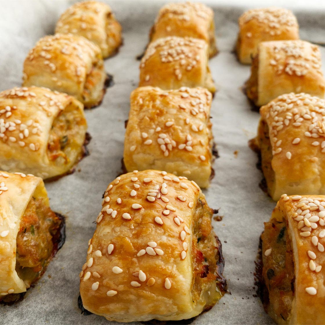 Chicken Sausage Rolls