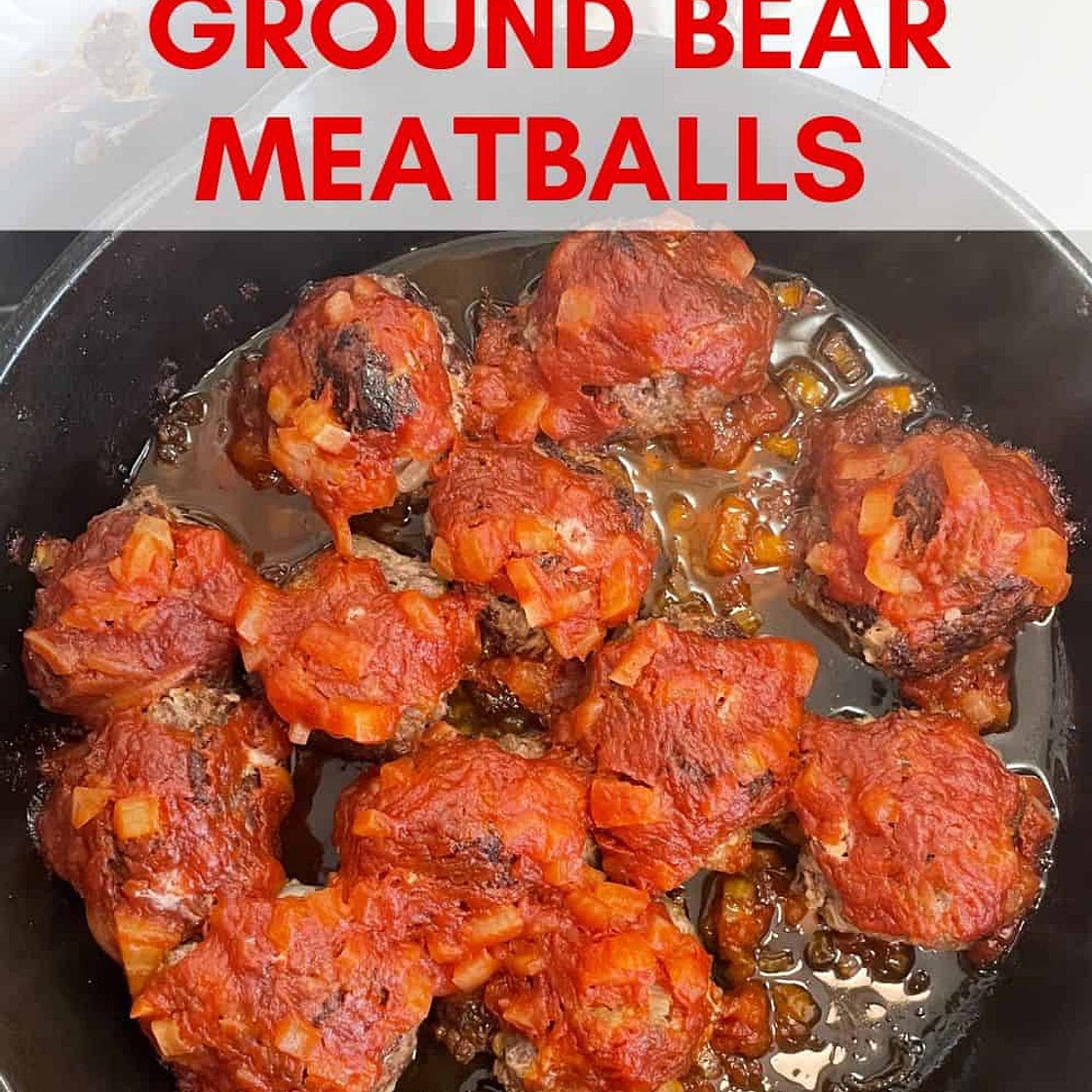 Bear Meatballs