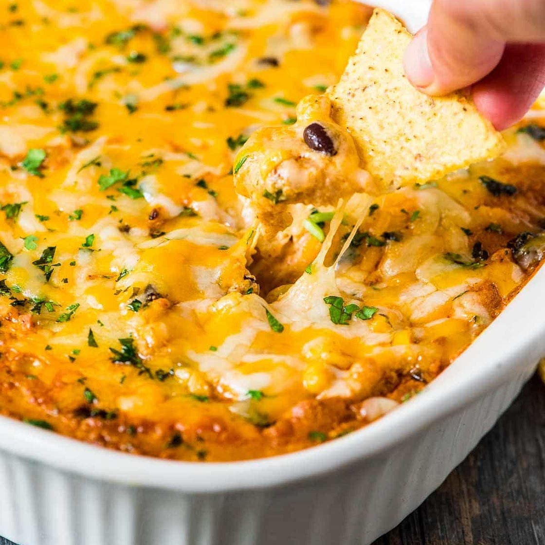 Chicken Enchilada Dip