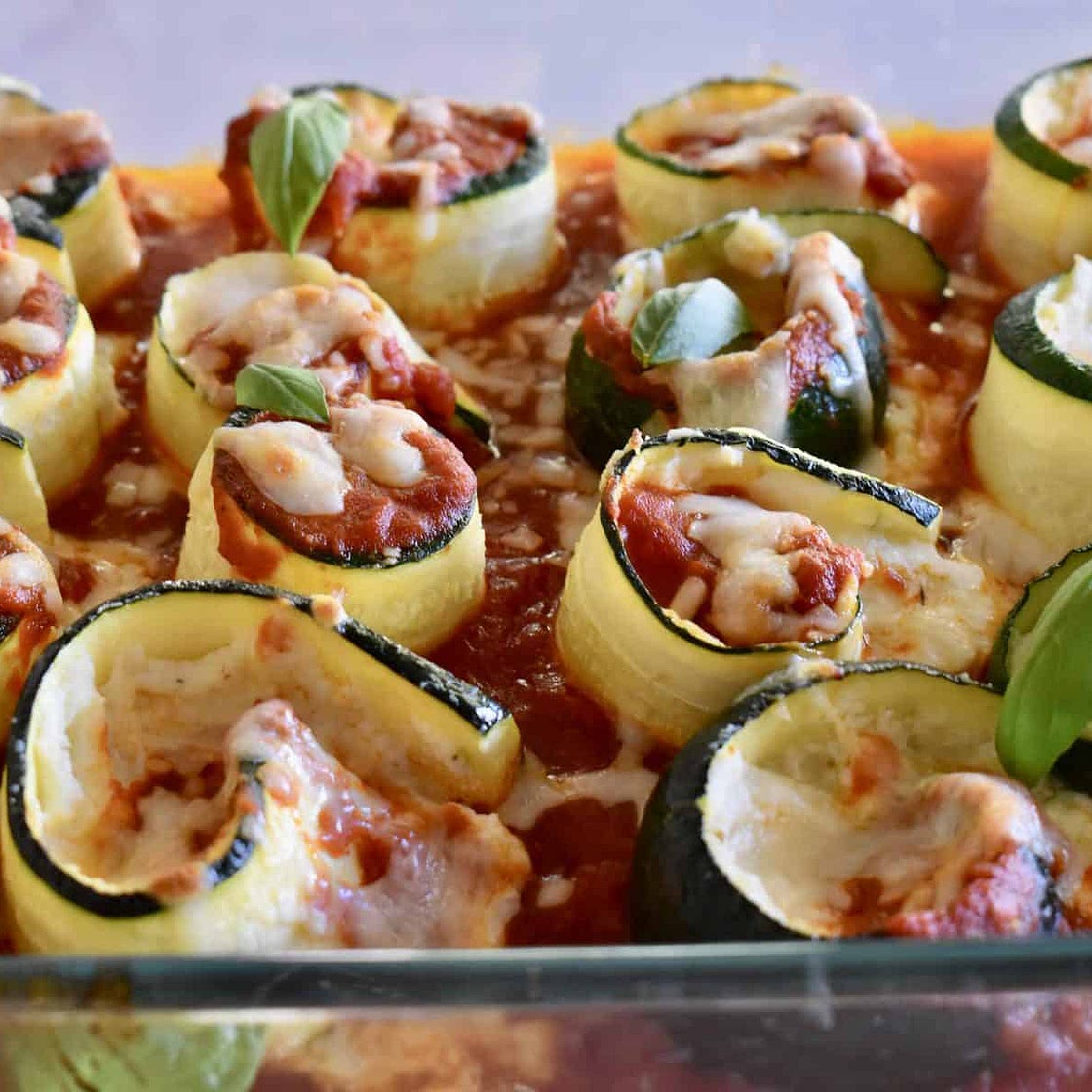 Zucchini Ricotta Roll Ups