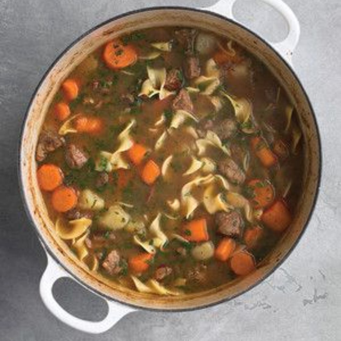 Easy Beef Stew with Noodles