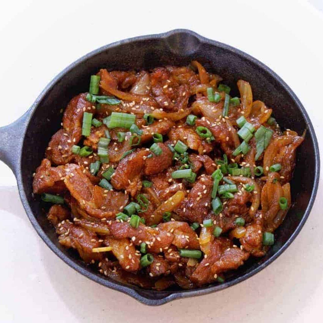 Pressure Cooker Dae Ji Bulgogi Korean Spicy Pork