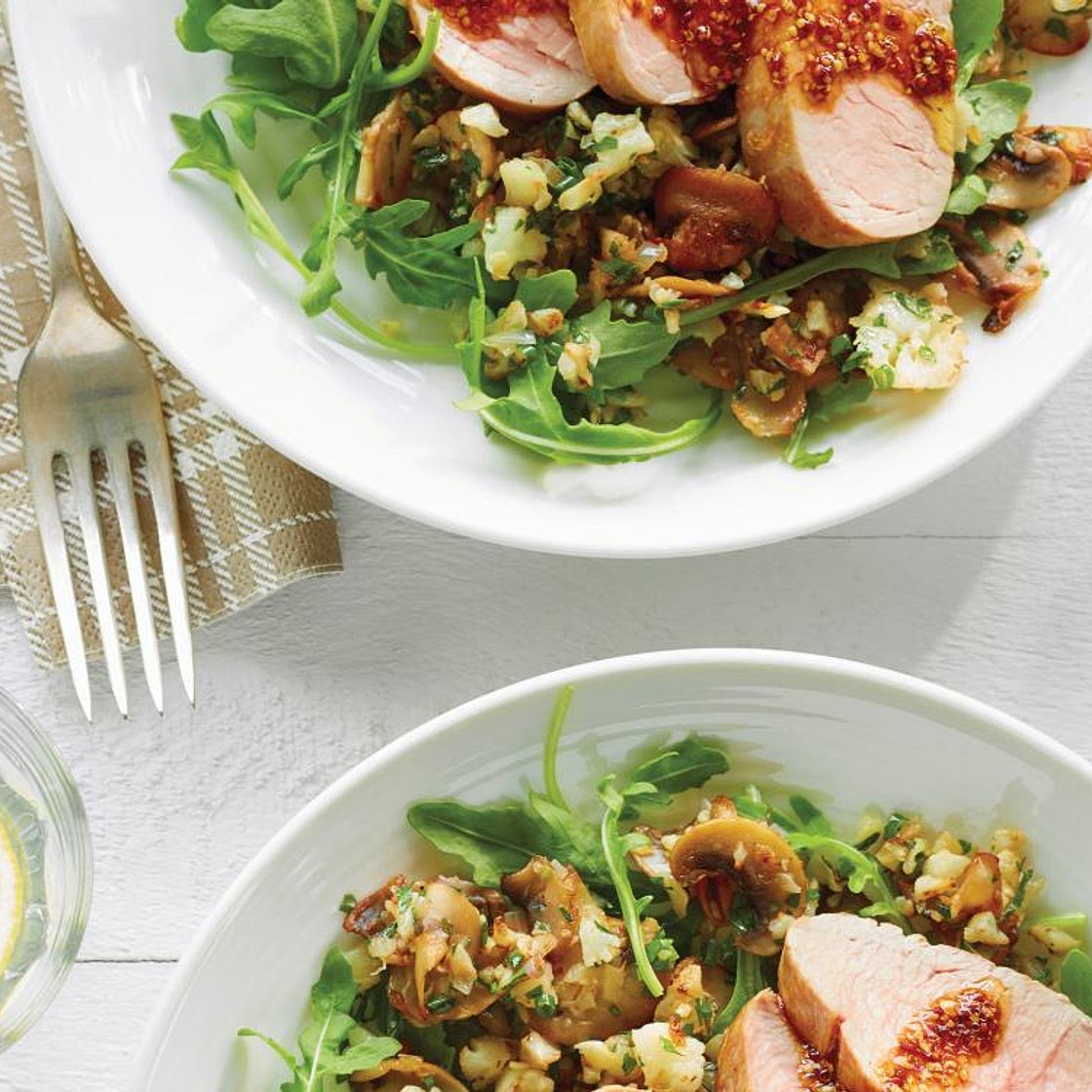Pork Tenderloin with Caramelized Cauliflower