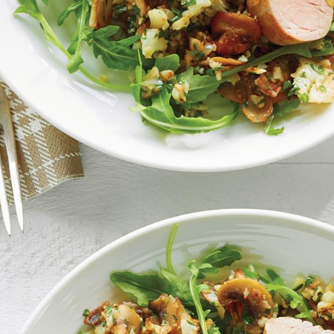 Pork Tenderloin with Caramelized Cauliflower