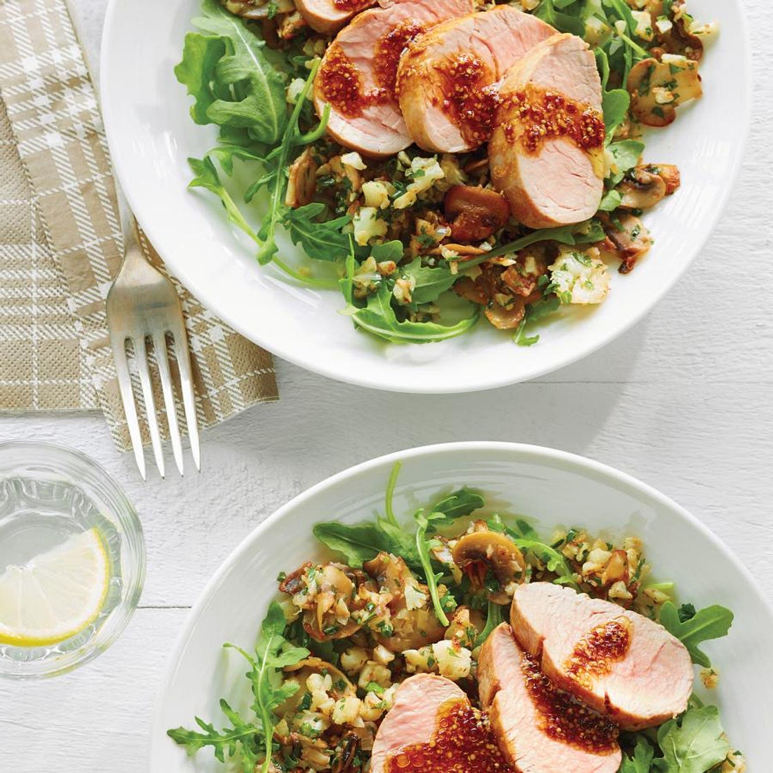 Pork Tenderloin with Caramelized Cauliflower