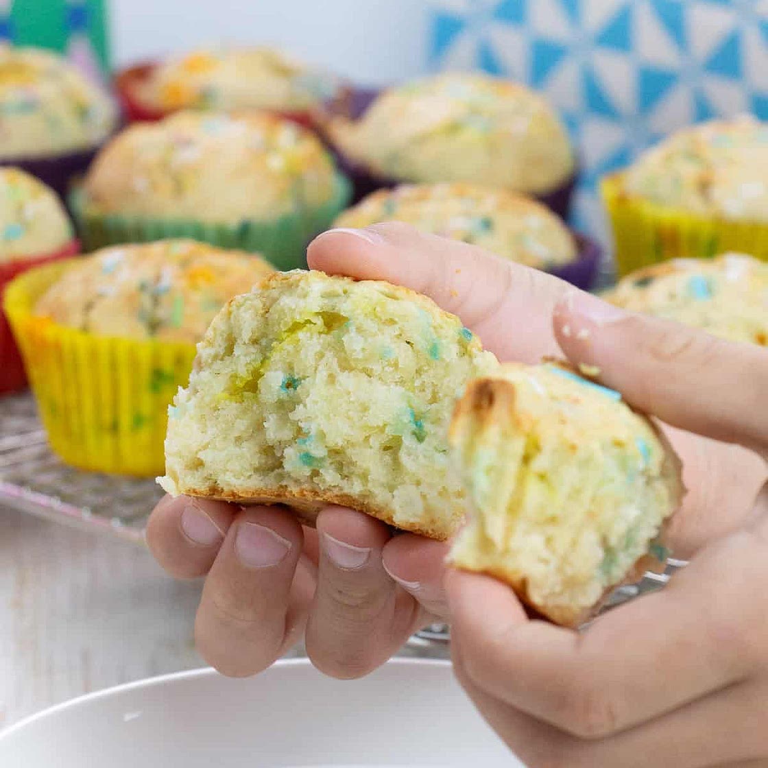 Funfetti Birthday Muffins