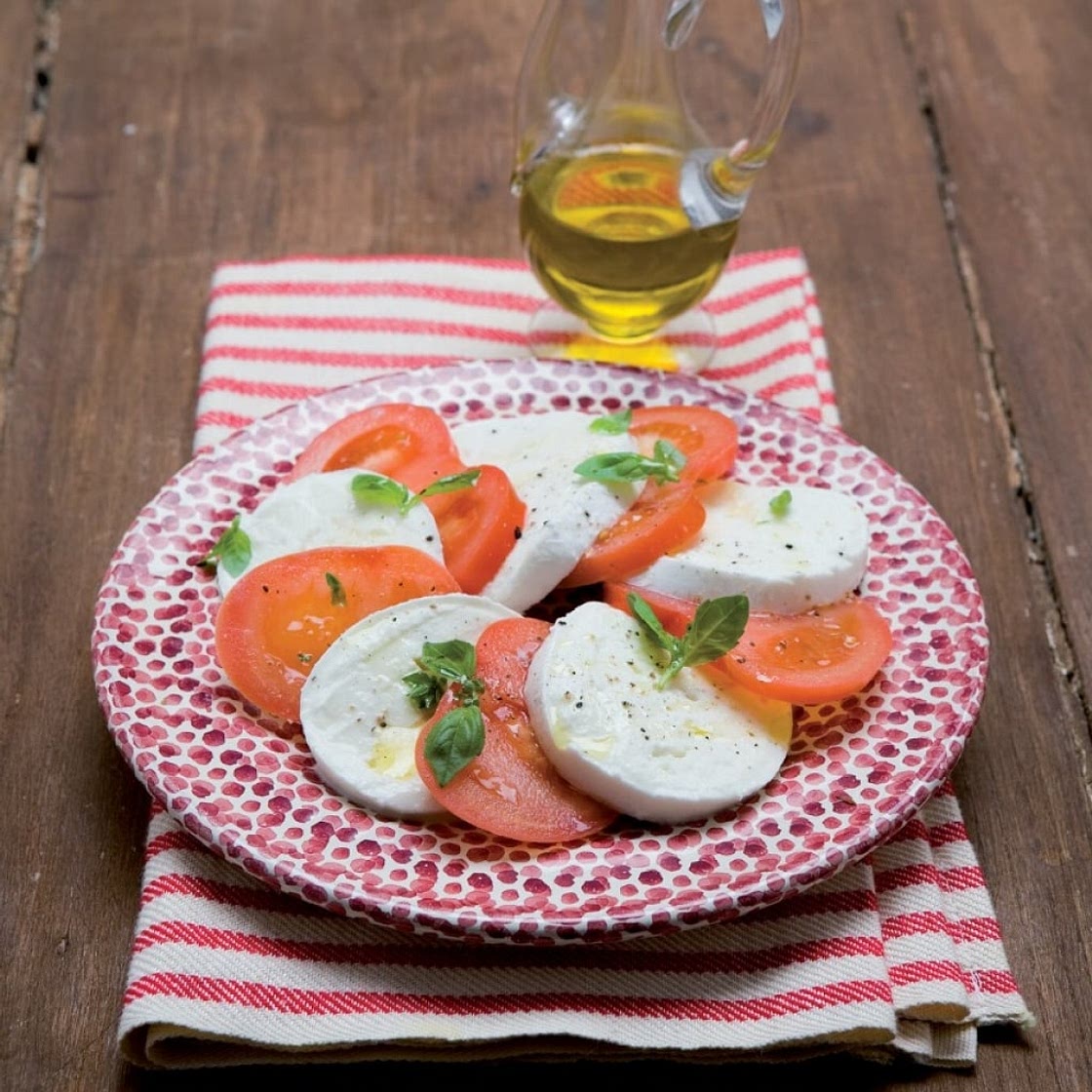 Caprese di mozzarella di bufala