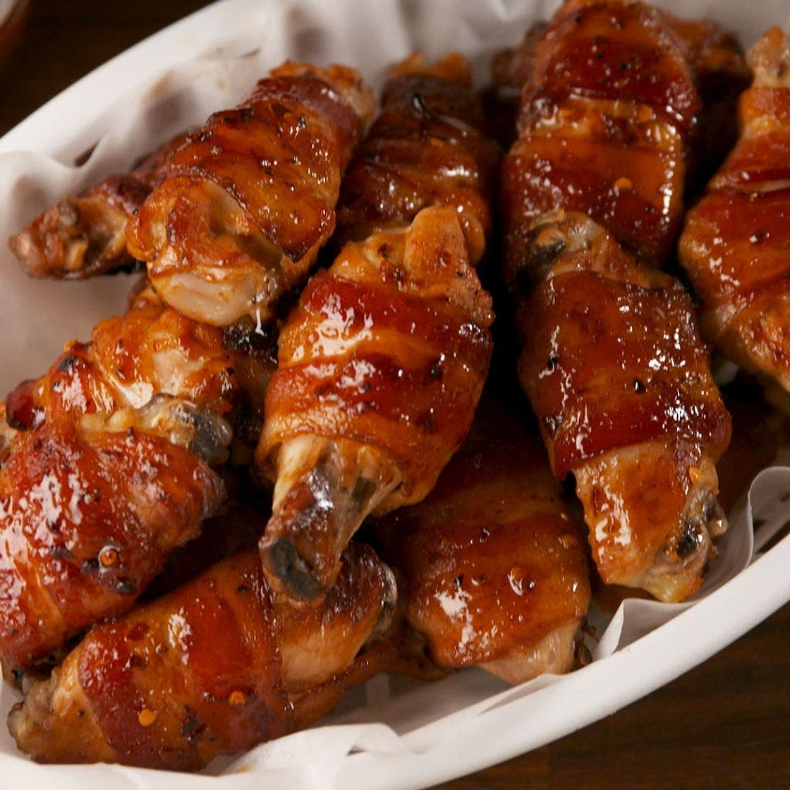 Maple Bacon Wings
