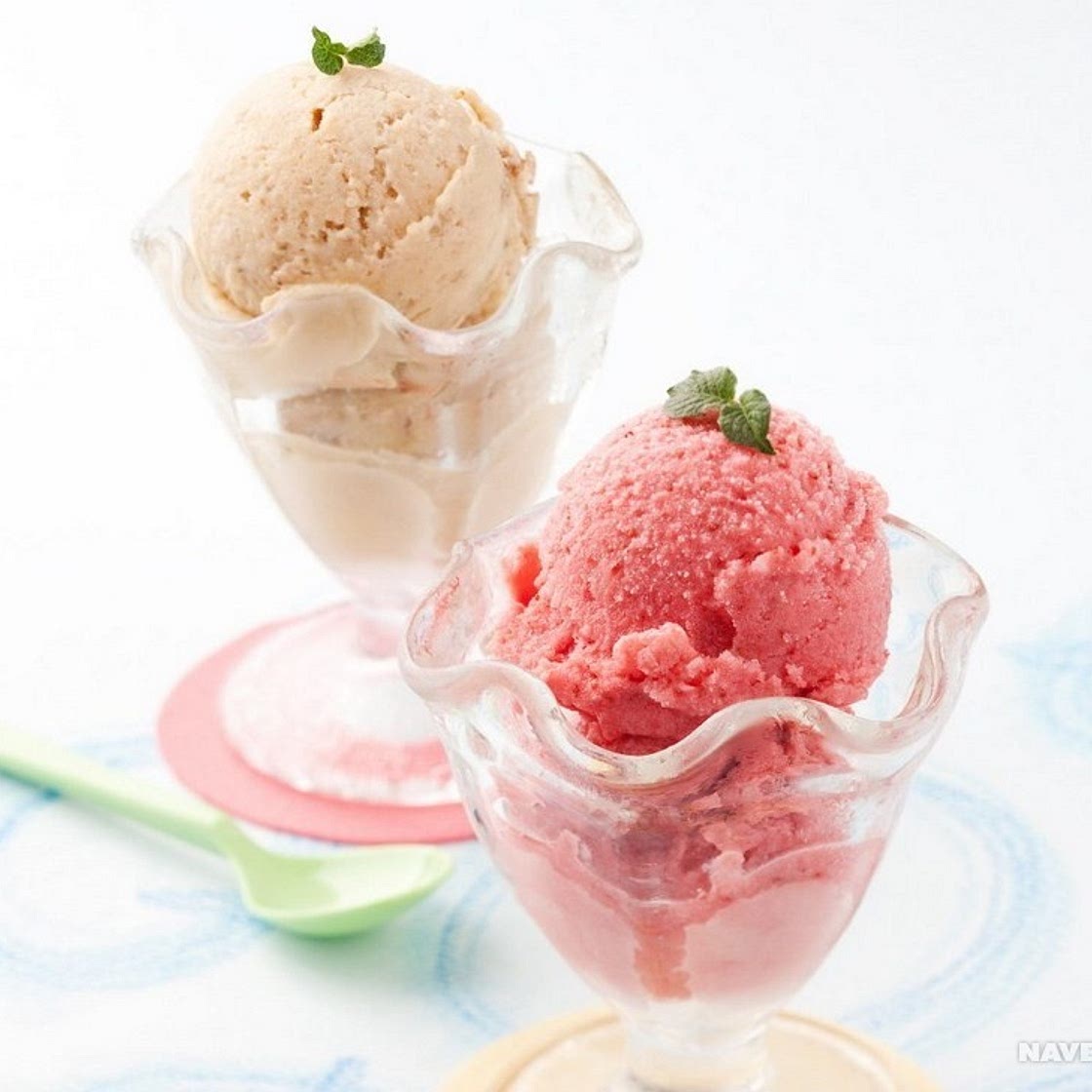 바나나와 딸기아이스크림 만드는 법