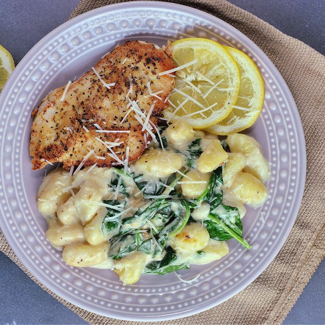 Creamy Lemon Chicken Gnocchi