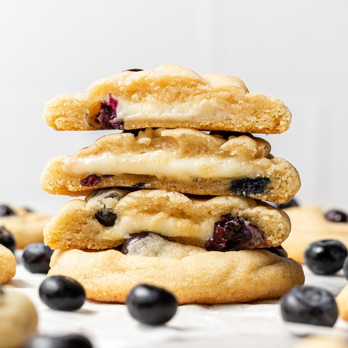 Blueberry Cheesecake Cookies