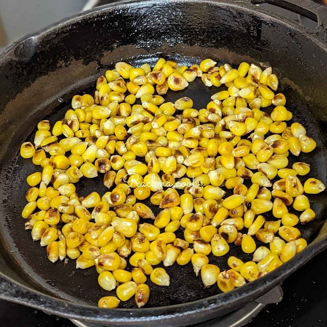 Skillet Charred Corn