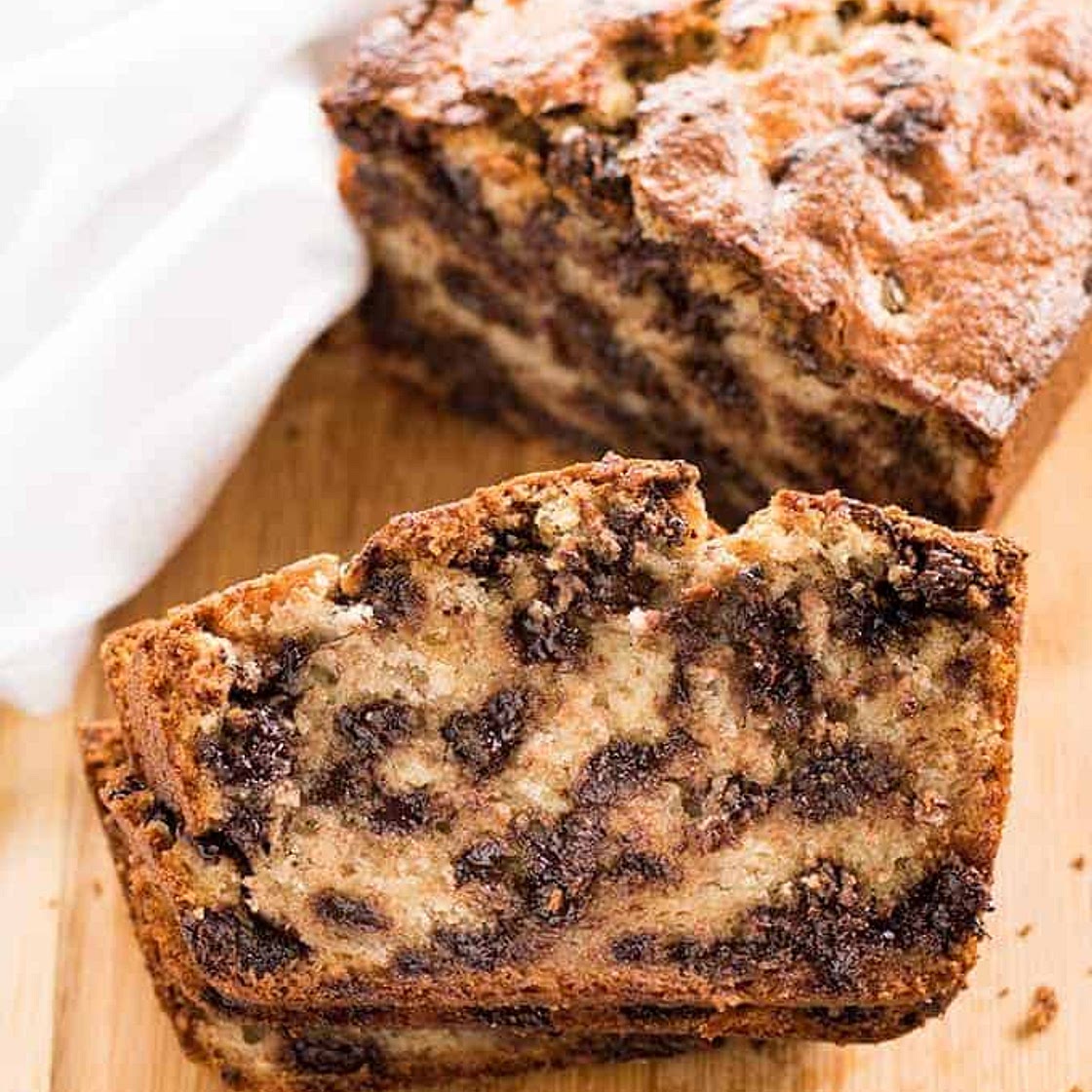 One Bowl Chocolate Chip Banana Bread